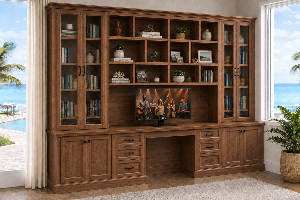 CLAREWOOD (AUSSIE MADE) DESK & HUTCH COLLECTION - ASSORTED COLOURS - STARTING FROM $5999