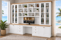 CLAREWOOD (AUSSIE MADE) DESK & HUTCH COLLECTION - ASSORTED COLOURS - STARTING FROM $5999