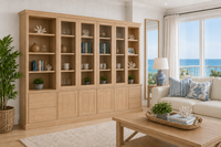 CLAYTON (CUSTOM MADE) 8 DOOR / 4 DRAWER HIGHLINE LIBRARY UNIT COLLECTION - ASSORTED COLOURS - STARTING FROM $3999