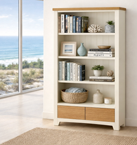 CLIPPERS (AUSSIE MADE) HIGHLINE BOOKCASE WITH 2 DRAWERS - ASSORTED COLOURS - STARTING FROM $899