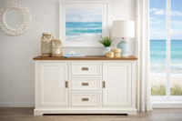 COASTAL (AUSSIE MADE) 3 DOOR / 3 DRAWER BUFFET COLLECTION - ASSORTED COLOURS - STARTING FROM $1199