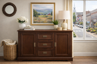COASTAL (AUSSIE MADE) 3 DOOR / 3 DRAWER BUFFET COLLECTION - ASSORTED COLOURS - STARTING FROM $1199