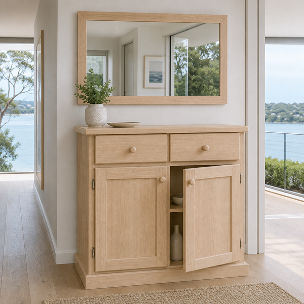 COLONIAL (AUSSIE MADE) 2 DOOR / 2 DRAWER BUFFET COLLECTION - ASSORTED COLOURS - STARTING FROM $999