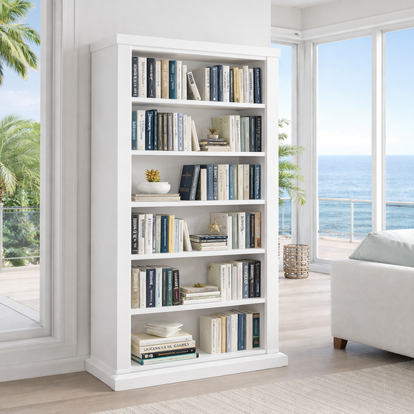 COLONIAL (AUSSIE MADE) HIGHLINE BOOKCASE COLLECTION - ASSORTED COLOURS - STARTING FROM $799