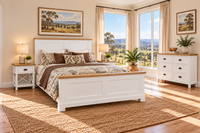 COTTESLOE (AUSSIE MADE) BEDROOM COLLECTION - ASSORTED COLOURS - STARTING FROM $999