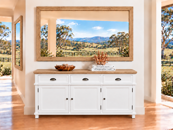 COTTLESLOE (AUSSIE MADE) 3 DOOR / 3 DRAWER BUFFET COLLECTION - ASSORTED COLOURS - STARTING FROM $1199