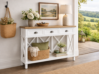 COTTLESLOE (AUSSIE MADE) 2 or 3 DRAWER HALL / CONSOLE TABLE - ASSORTED COLOURS - STARTING FROM $999