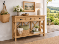COTTLESLOE (AUSSIE MADE) 2 or 3 DRAWER HALL / CONSOLE TABLE - ASSORTED COLOURS - STARTING FROM $999