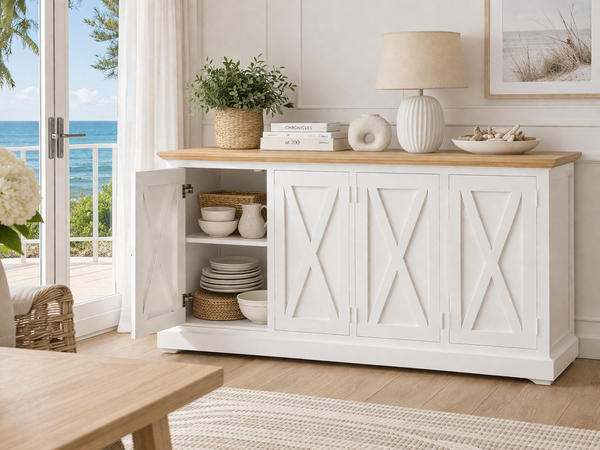 CRISSY (AUSSIE MADE) 4 DOOR BUFFET COLLECTION - ASSORTED COLOURS - STARTING FROM $1999