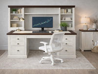 CROSSROADS (AUSSIE MADE) DESK & HUTCH WITH COLLECTION - ASSORTED COLOURS - STARTING FROM $2299