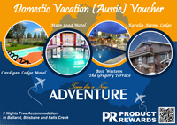 AUSTRALIAN HOLIDAY VOUCHER - REDEEM WITH $500 BONUS GIFT CARD DOLLARS