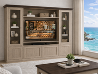 DANGERFIELD (AUSSIE MADE) 6 DOOR TV ENTERTAINMENT UNIT - ASSORTED COLOURS - STARTING FROM $2999