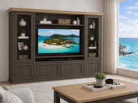 DANGERFIELD (AUSSIE MADE) 6 DOOR TV ENTERTAINMENT UNIT - ASSORTED COLOURS - STARTING FROM $2999