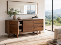 DANTE (AUSSIE MADE) 2 DOOR / 3 DRAWER BUFFET COLLECTION - ASSORTED COLOURS - STARTING FROM $1199
