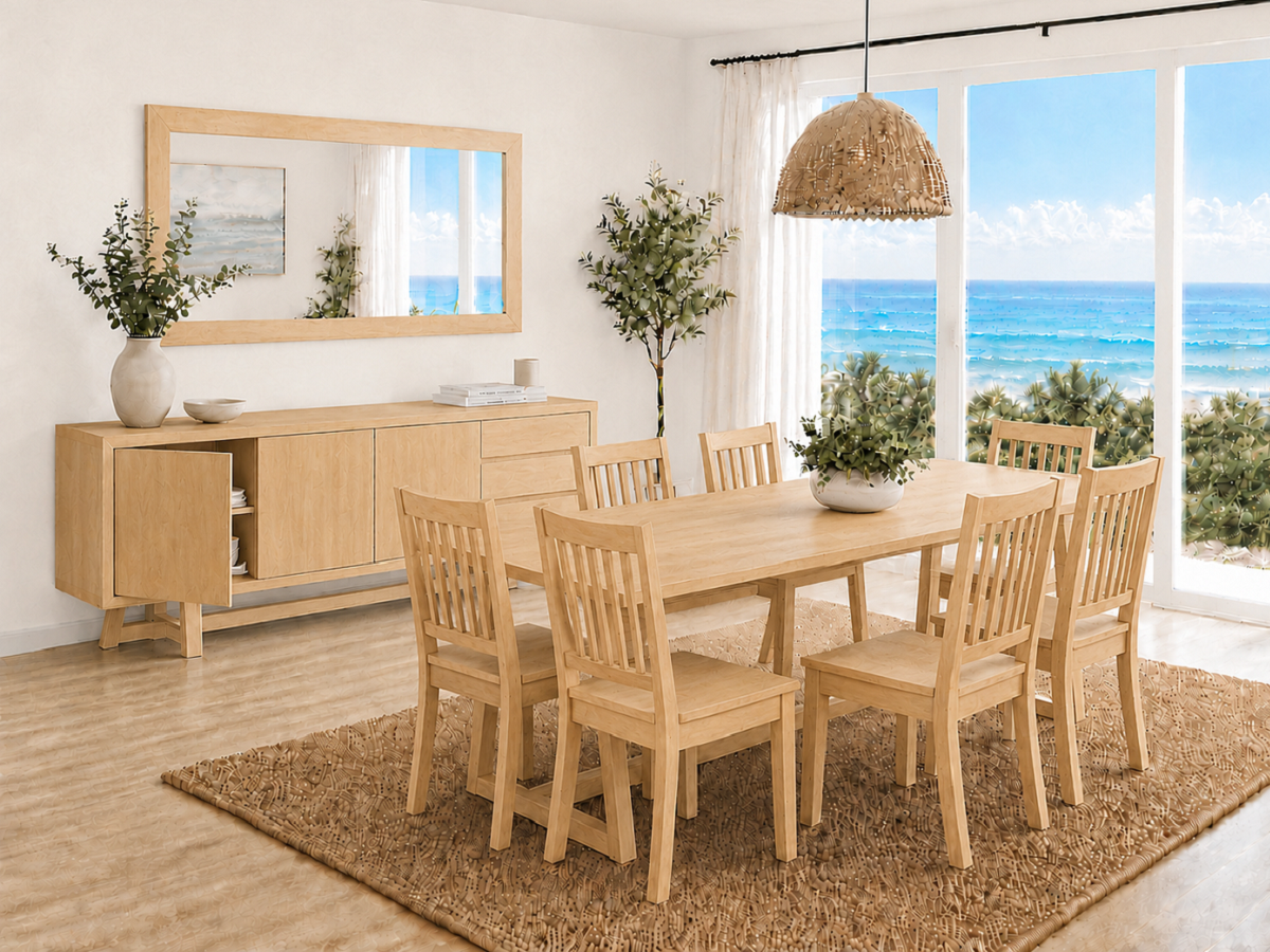 DANTE (AUSSIE MADE) DINING TABLE COLLECTION - ASSORTED COLOURS - STARTING FROM $1499