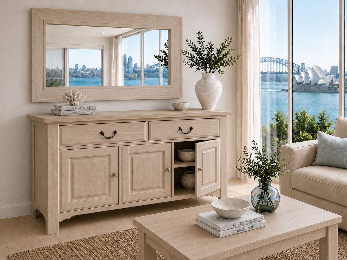DAYLESFORD (AUSSIE MADE) 3 DOOR / 2 DRAWER BUFFET COLLECTION - ASSORTED COLOURS - STARTING FROM $1199
