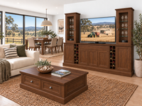 JACOB (AUSSIE MADE) 8 DOOR / 4 DRAWER TV ENTERTAINMENT UNIT COLLECTION - ASSORTED COLOURS - STARTING FROM $3999