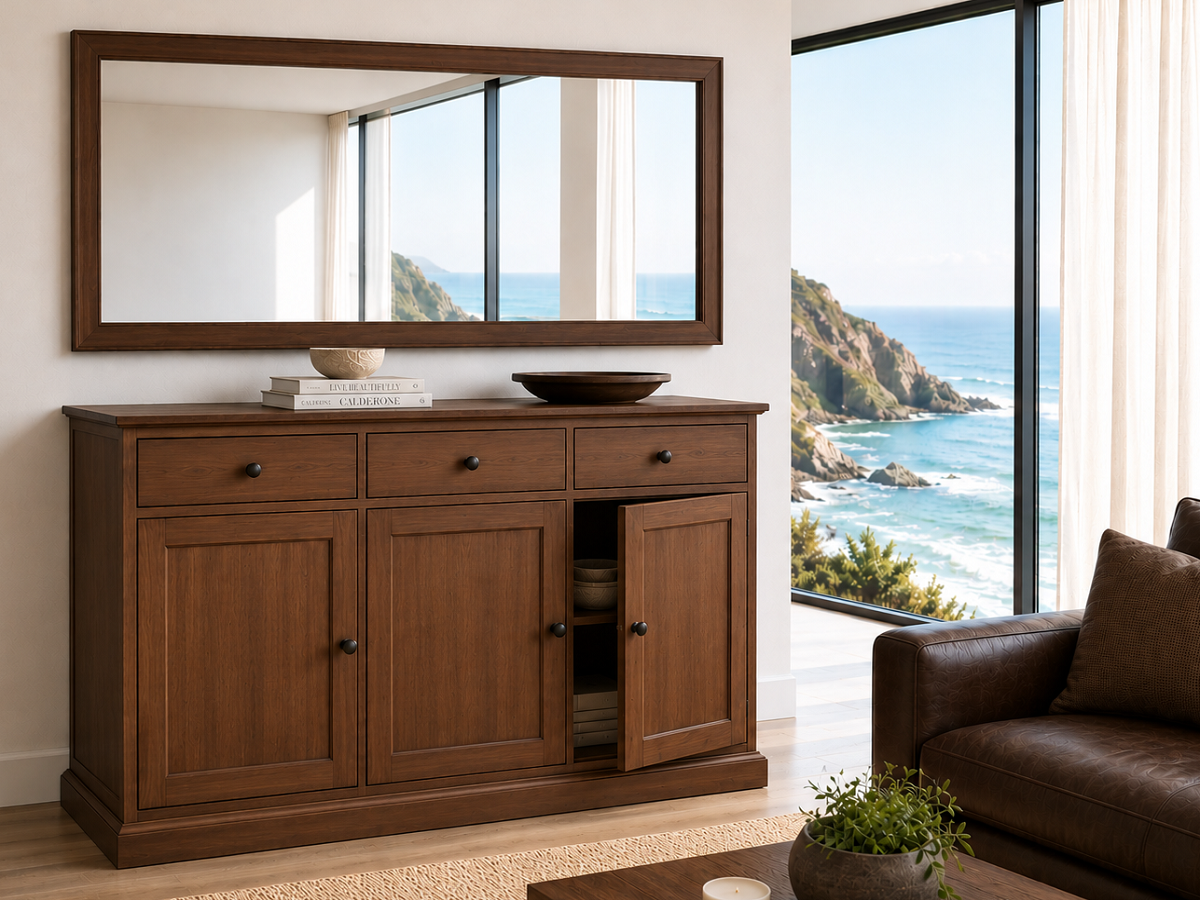 DELAN (AUSSIE MADE) 3 DOOR / 3 DRAWER BUFFET COLLECTION - ASSORTED COLOURS - STARTING FROM $1199