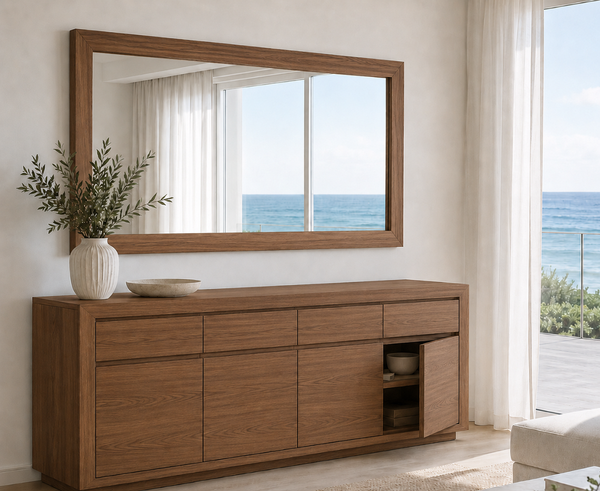 DESTINATION (AUSSIE MADE) 4 DOOR / 4 DRAWER BUFFET COLLECTION - ASSORTED COLOURS - STARTING FROM $1999