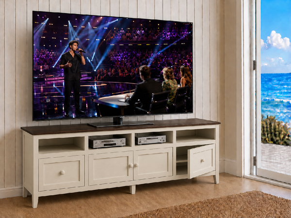 DONNA (AUSSIE MADE) 4 DOOR TV UNIT COLLECTION - ASSORTED COLOURS - STARTING FROM $1599
