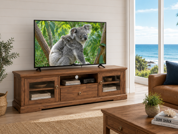 DICKSON (AUSSIE MADE) 3 DRAWERS LOWLINE TV ENTERTAINMENT UNIT COLLECTION - ASSORTED COLOURS - STARTING FROM $1499