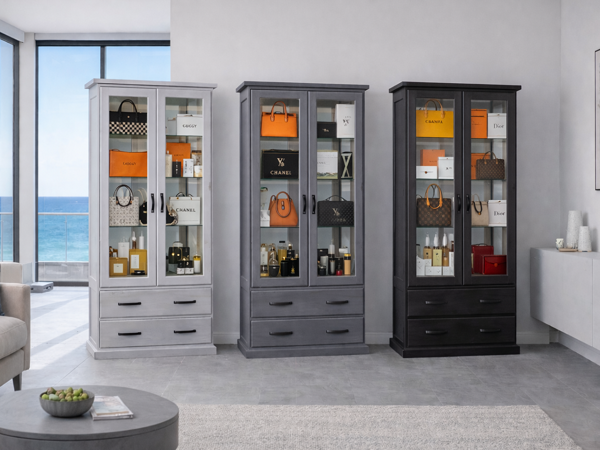 DROVER (AUSSIE MADE) 2 DOOR / 2 DRAWER HIGHLINE LIBRARY UNIT COLLECTION - ASSORTED COLOURS - STARTING FROM $1799