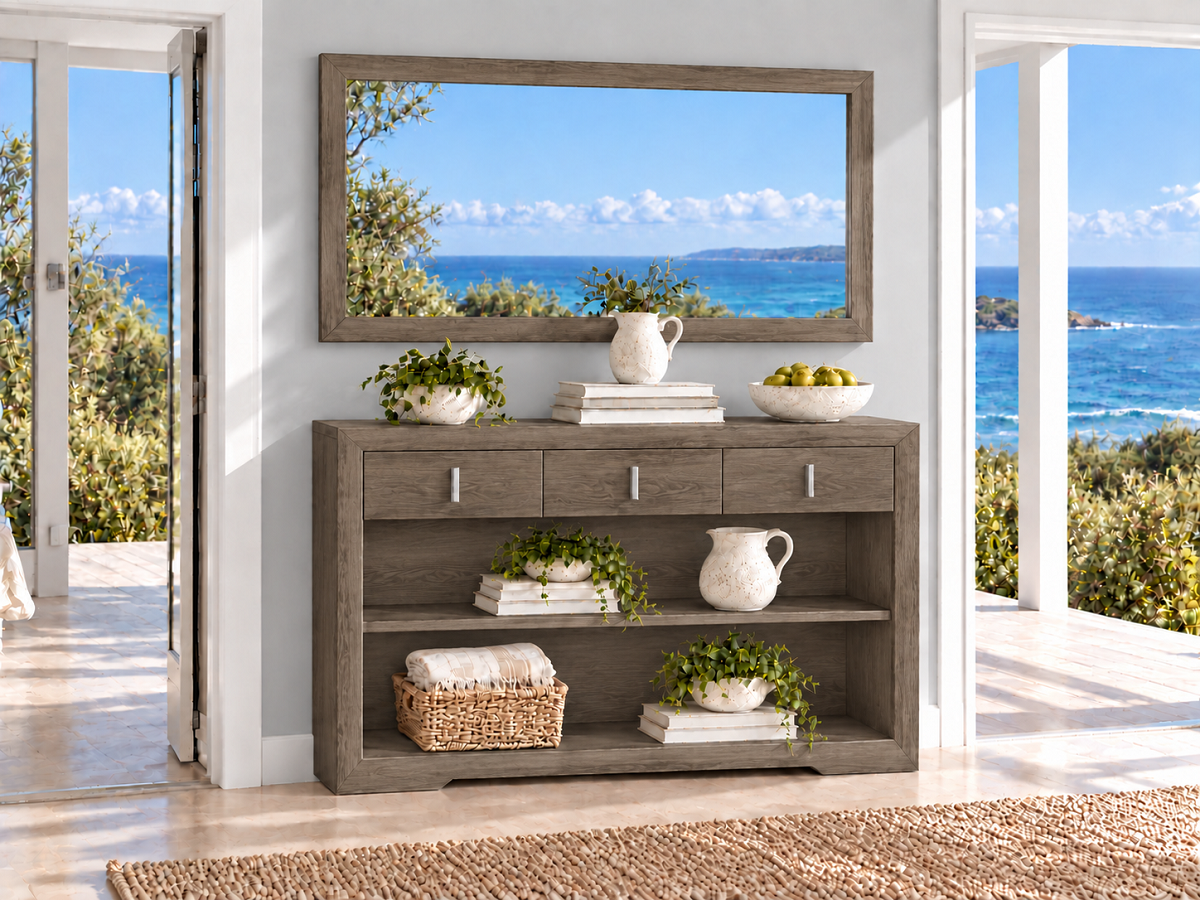 ECCO (AUSSIE MADE) 2 or 3 DRAWER HALL / CONSOLE TABLE COLLECTION - ASSORTED COLOURS - STARTING FROM $999 (Copy)