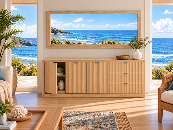EDAN (AUSSIE MADE) 3 DOOR / 3 DRAWER BUFFET COLLECTION - ASSORTED COLOURS - STARTING FROM $1999