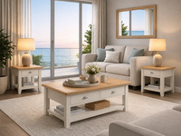 ELEGANCE (AUSSIE MADE) COFFEE & LAMP TABLE COLLECTION - ASSORTED COLOURS - STARTING FROM $699