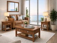 ELEGANCE (AUSSIE MADE) COFFEE & LAMP TABLE COLLECTION - ASSORTED COLOURS - STARTING FROM $699