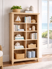 ELEGANCE (AUSSIE MADE) HIGHLINE STANDARD BOOKCASE COLLECTION - ASSORTED COLOURS - STARTING FROM $899