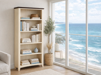 ELEGANCE (AUSSIE MADE) HIGHLINE STANDARD BOOKCASE COLLECTION - ASSORTED COLOURS - STARTING FROM $899