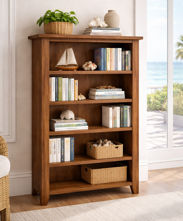 ELEGANCE (AUSSIE MADE) LOWLINE BOOKCASE COLLECTION - ASSORTED COLOURS - STARTING FROM $649