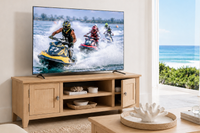 ELEGANCE (AUSSIE MADE) 2 DOOR LOWLINE TV ENTERTAINMENT UNIT COLLECTION - ASSORTED COLOURS - STARTING FROM $1199