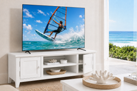 ELEGANCE (AUSSIE MADE) 2 DOOR LOWLINE TV ENTERTAINMENT UNIT COLLECTION - ASSORTED COLOURS - STARTING FROM $1199