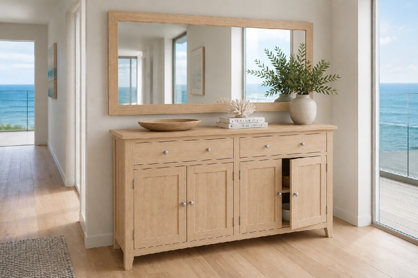 ELEGANCE (AUSSIE MADE) 4 DOOR  / 2 DRAWER BUFFET COLLECTION - ASSORTED COLOURS - STARTING FROM $1999