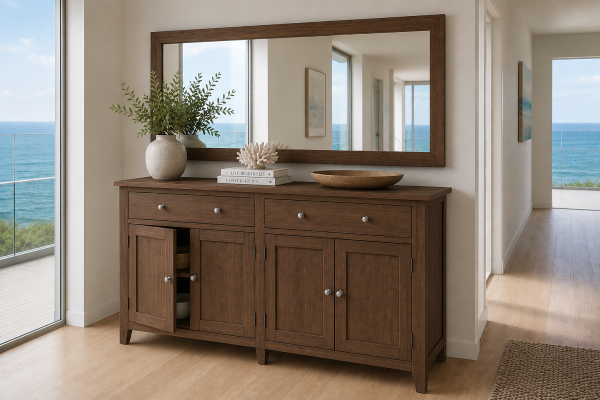 ELEGANCE (AUSSIE MADE) 4 DOOR / 4 DRAWER BUFFET COLLECTION - ASSORTED COLOURS - STARTING FROM $1999