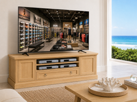 ELTHAM (AUSSIE MADE) 2 DOOR / 1 DRAWER TV UNIT COLLECTION - ASSORTED COLOURS - STARTING FROM $1599