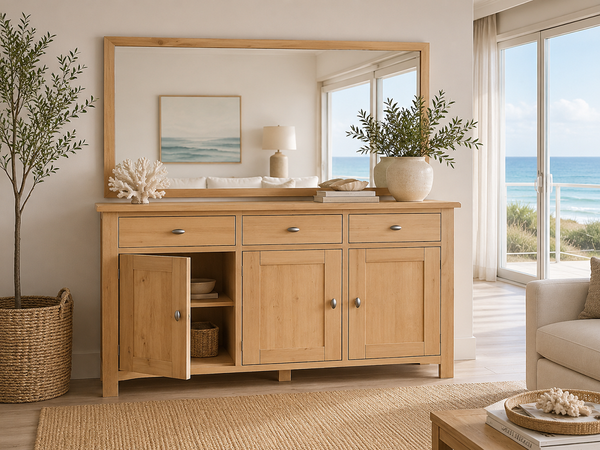 EMMETT (AUSSIE MADE) 3 DOOR / 3 DRAWER BUFFET COLLECTION - ASSORTED COLOURS - STARTING FROM $1199