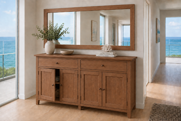 EMMETT (AUSSIE MADE) 4 DOOR  / 2 DRAWER BUFFET COLLECTION - ASSORTED COLOURS - STARTING FROM $1999