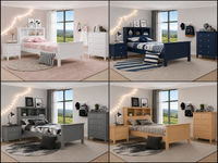 ENDLESS (AUSSIE MADE) BOOKEND BEDROOM COLLECTION - ASSORTED COLOURS - STARING FROM $1199