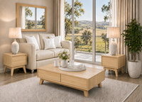 EUREKA (AUSSIE MADE) COFFEE & LAMP TABLE COLLECTION - ASSORTED COLOURS - STARTING FROM $599