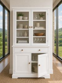EVEREST (AUSSIE MADE) 4 DOOR / 1 DRAWER BUFFET & HUTCH (DRESSER) COLLECTION - ASSORTED COLOURS - STARTING FROM $1699
