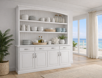 EVEREST (AUSSIE MADE) 4 DOOR / 3 DRAWER BUFFET AND HUTCH (DRESSER) COLLECTION - ASSORTED COLOURS - STARTING FROM $1999