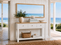 FABULOS (AUSSIE MADE) 3 DRAWER CONSOLE / HALL / SOFA TABLE COLLECTION - ASSORTED COLOURS - STARTING FROM $799