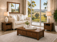 FABULOS (AUSSIE MADE) COFFEE & LAMP TABLE COLLECTION - ASSORTED COLOURS - STARTING FROM $699