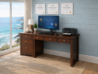 FABULOS (AUSSIE MADE) 4 DRAWER DESK WITH FILING CABINET COLLECTION - ASSORTED COLOURS - STARTING FROM $1499