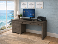 FABULOS (AUSSIE MADE) 4 DRAWER DESK WITH FILING CABINET COLLECTION - ASSORTED COLOURS - STARTING FROM $1499
