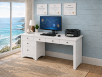 FABULOS (AUSSIE MADE) 4 DRAWER DESK WITH FILING CABINET COLLECTION - ASSORTED COLOURS - STARTING FROM $1499