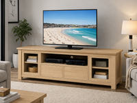 FABULOS (AUSSIE MADE) 2 DOOR / 2 DRAWER LOWLINE TV UNIT COLLECTION - ASSORTED COLOURS - STARTING FROM $1499